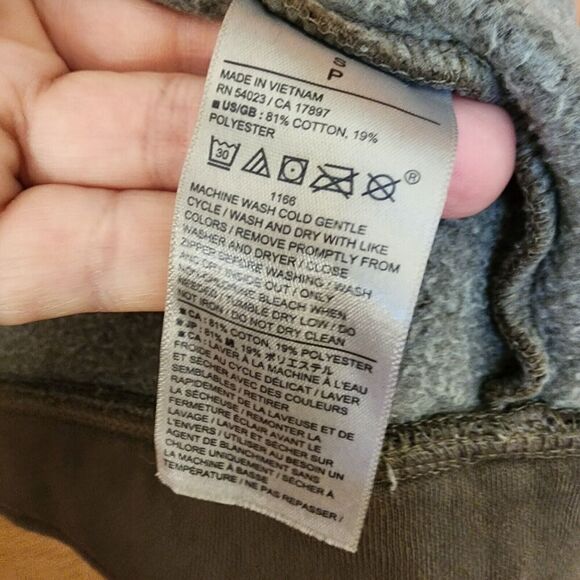 Banana Republic Women’s Olive Green Knit Jacket Zip Up Military Size Small EUC - Picture 11 of 14